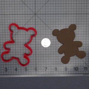 Teddy Bear 266-E058 Cookie Cutter Silhouette