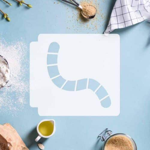 Worm 783-C891 Stencil