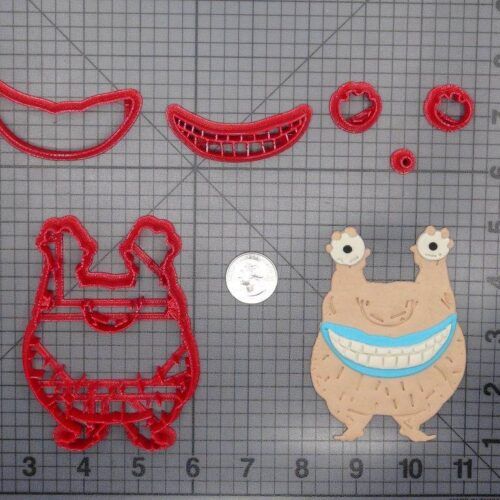 Aaahh Real Monsters - Krumm 266-E148 Cookie Cutter Set