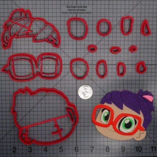 Abby Hatcher Head 266-E522 Cookie Cutter Set
