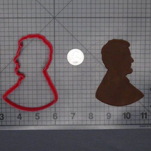 Abraham Lincoln 266-E087 Cookie Cutter Silhouette