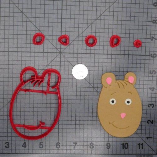 Arthur - Brain Head 266-E657 Cookie Cutter Set