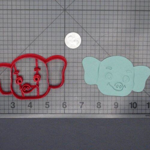 Bailey Elephant Head 266-E615 Cookie Cutter