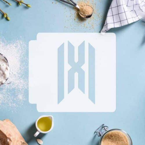 Band - Monsta X Logo 783-C996 Stencil