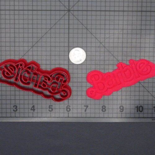Barbie Logo 266-E542 Cookie Cutter