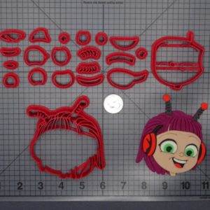 Beat Bugs - Kumi Head 266-E443 Cookie Cutter Set