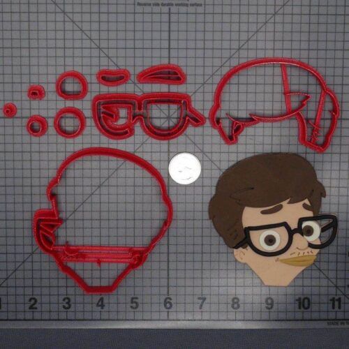 Big Mouth - Andrew Head 266-E592 Cookie Cutter Set