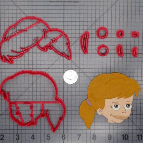 Big Mouth - Jessi Head 266-E593 Cookie Cutter Set