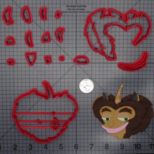 Big Mouth - Maurice Hormone Monster Head 266-E595 Cookie Cutter Set