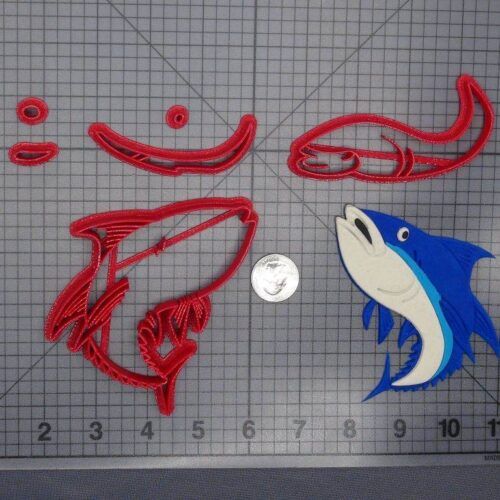 Bluefin Tuna Fish 266-E212 Cookie Cutter Set