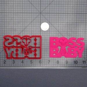 Boss Baby Girl Logo 266-E228 Cookie Cutter