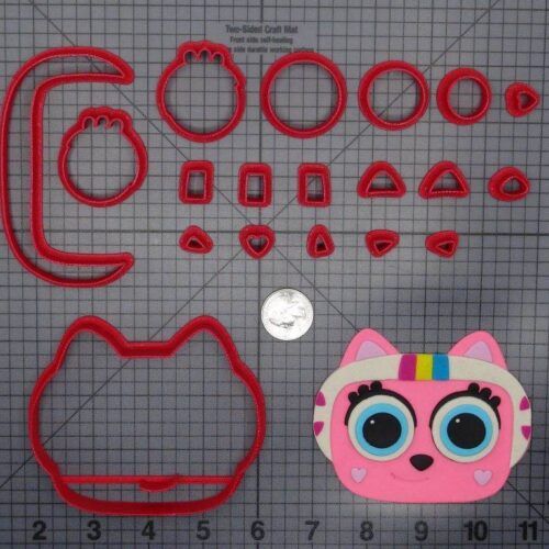 Chico Bon Bon - Rainbow Thunder Head 266-E667 Cookie Cutter Set