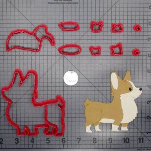 Corgi Dog Body 266-D797 Cookie Cutter Set