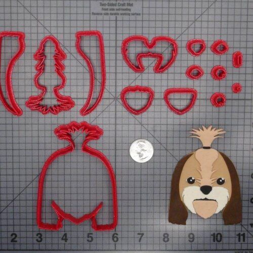 Dog - Shih Tzu Head 266-D794 Cookie Cutter Set