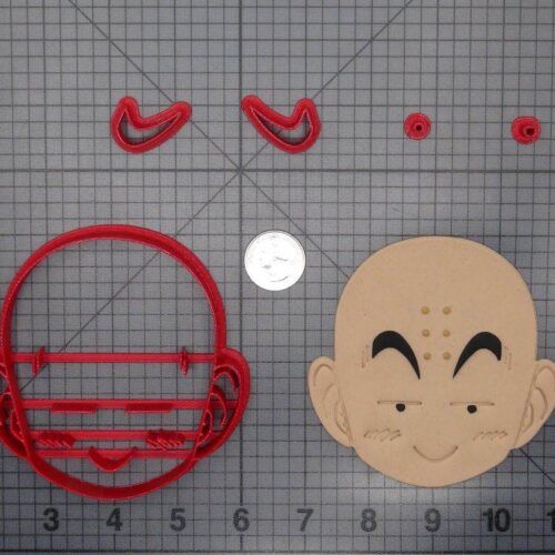 Dragon Ball Z - Krillin Head 266-E883 Cookie Cutter Set