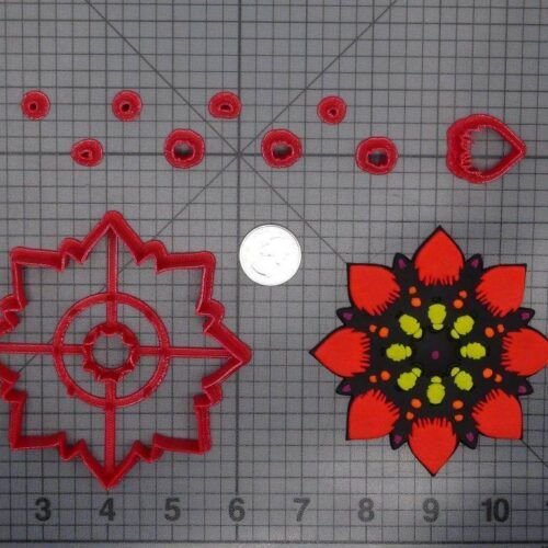 Flower Mandala 266-E107 Cookie Cutter Set