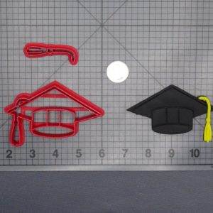 Graduation Cap 266-E775 Cookie Cutter Set