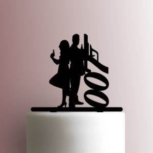 James Bond 007 225-A324 Cake Topper