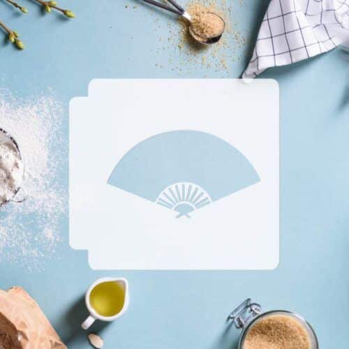 Japanese Fan 783-C920 Stencil