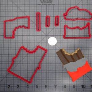 KitKat Chocolate Bar 266-D991 Cookie Cutter Set