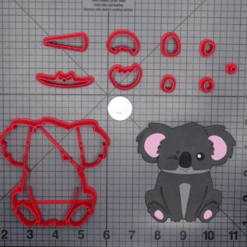 Koala Winking Body 266-D819 Cookie Cutter Set
