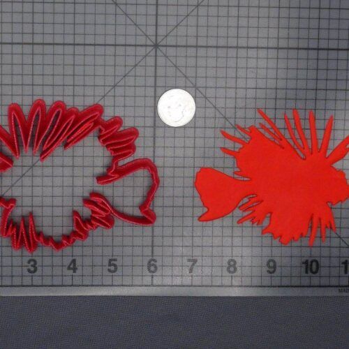 Lion Fish 266-E127 Cookie Cutter Silhouette
