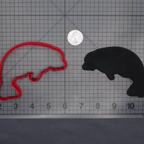 Manatee 266-E166 Cookie Cutter Silhouette