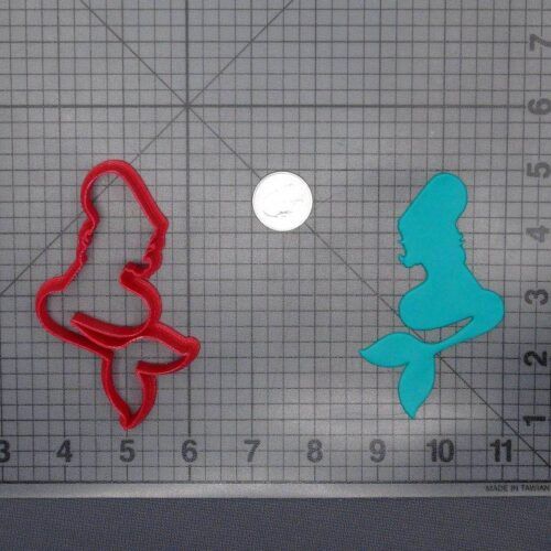 Mermaid Body 266-E088 Cookie Cutter Silhouette