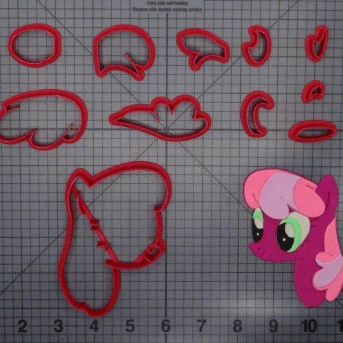 My Little Pony - Cheerilee Head 266-E692 Cookie Cutter Set
