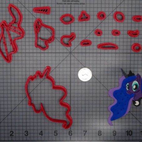 My Little Pony - Princess Luna Head 266-E693 Cookie Cutter Set