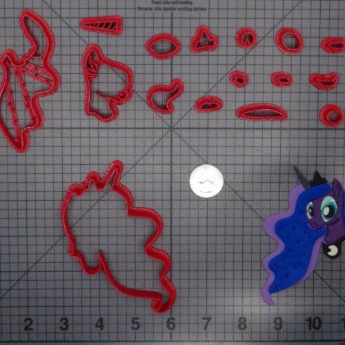 My Little Pony - Princess Luna Head 266-E693 Cookie Cutter Set