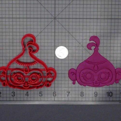 Shimmer and Shine - Tala Monkey Head 266-E475 Cookie Cutter