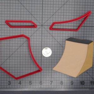 Skateboard Ramp 266-E238 Cookie Cutter Set