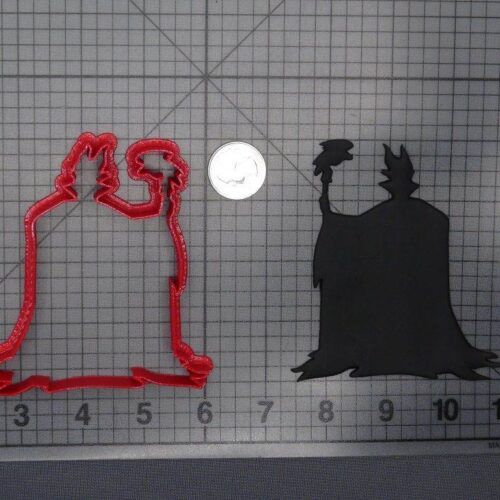 Sleeping Beauty - Maleficent Body 266-E725 Cookie Cutter Silhouette