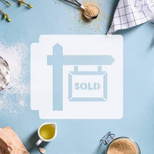 Sold Sign 783-C994 Stencil