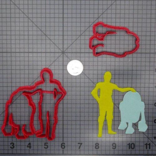 Star Wars - R2D2 and C-3PO 266-E815 Cookie Cutter Set