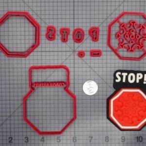 Stop Coronavirus 266-D756 Cookie Cutter Set