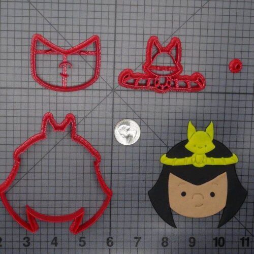 Super Monsters - Cleo Graves Head 266-E713 Cookie Cutter Set