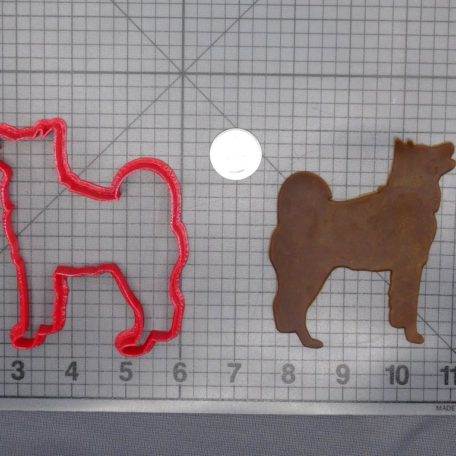 Alaskan Husky Dog 266-E689 Cookie Cutter Silhouette