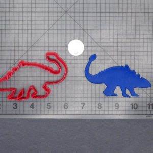 Ankylosaurus Dinosaur 266-E943 Cookie Cutter Silhouette