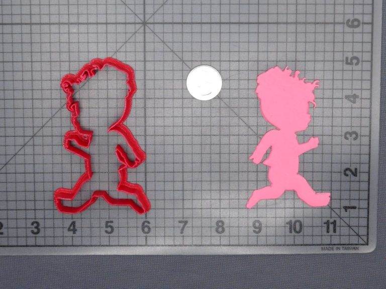 Baby Girl Running 266-E835 Cookie Cutter Silhouette