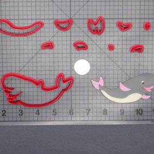 Beluga Whale 266-E743 Cookie Cutter Set