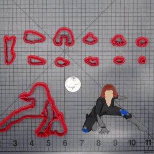 Black Widow Scarlett Johansson 266-E922 Cookie Cutter Set