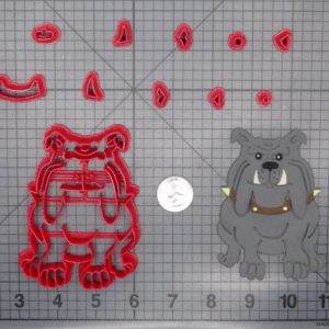 Bulldog Dog Body 266-F046 Cookie Cutter Set