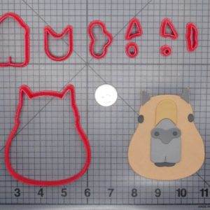 Capybara Head 266-E533 Cookie Cutter Set