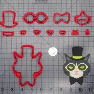 Cat Gentleman 266-F006 Cookie Cutter Set