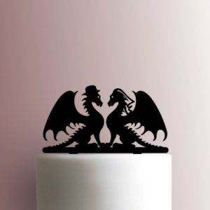 Dragon Wedding 225-A397 Cake Topper