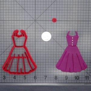 Dress 266-E448 Cookie Cutter Set