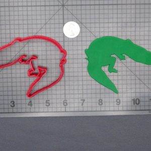 Gecko Lizard 266-E721 Cookie Cutter Silhouette