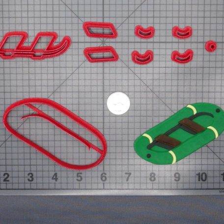 Inflatable Boat 266-E557 Cookie Cutter Set